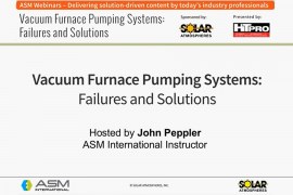 What are some vacuum furnace pumping system failures and their solutions?